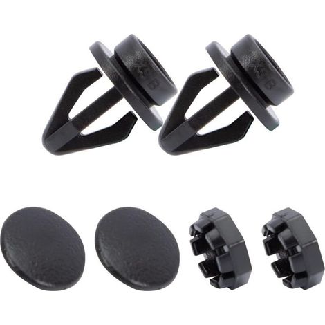 Lot de 2 Clips de Rechange pour étagère de Colis 799161KA2A, Clips de Fixation Plage Arrière Compatible avec Nissan juke 2010-2014 (1/5)