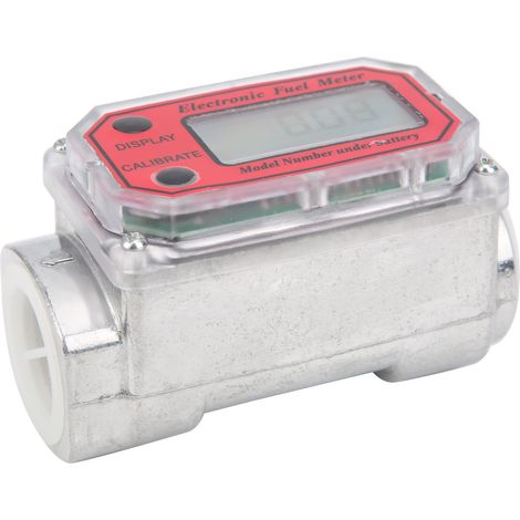 Digitaler Kraftstoffdurchflussmesser für Diesel, Kerosin, Chemikalien, Benzin, Turbinenpumpen, DC 2,3–3,3 V (1/5)