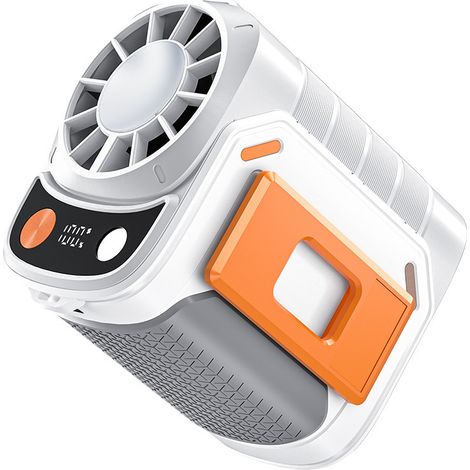 Compresseur White Ice wst Ventilateur suspendu portable pour chantier extérieur wst mini ventilateur à pince refroidissement semi-conducteur (1/5)