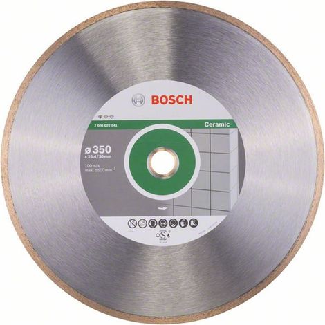 Bosch Diamanttrennscheibe Standard for Ceramic, 350 x 30 + 25,40 x 2 x 7 mm