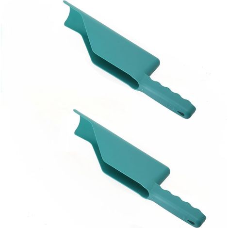 The Gutter Shovel deposits a flexible gutter cleaning tool, adapts to dirt and can be used in a versatile way for the garden, set of 2, townhouse. (1/5)