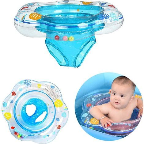Babyschwimmring, aufblasbarer Pool-Schwimmring mit Sitz für Babys/Kinder von 6 bis 36 Monaten (1/5)