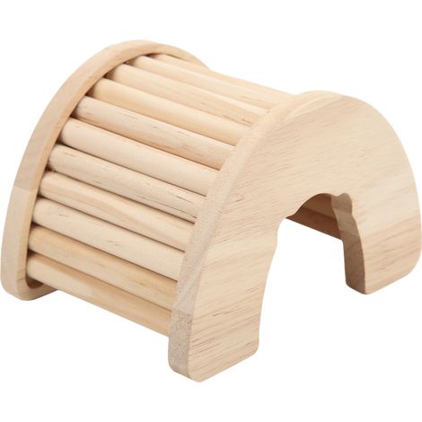 Pont arqué en bois pour hamster, jouet multifonction, rat, cochon d'Inde, chinchilla, furet, souris dorée (1/5)