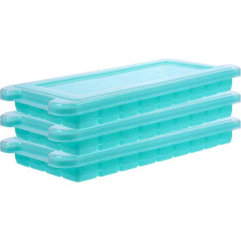 jojofuny 3 Pièces Moule à Glaçons en Silicone Réutilisable Facile (1/5)