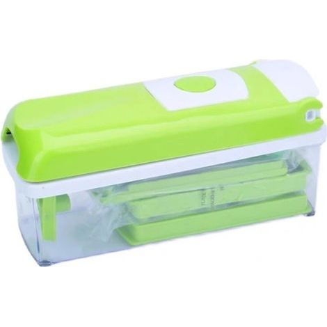Genius Nicer Dicer, affettatrice intelligente a 6 pezzi per verdure/affettatrice multiuso/tritatutto. (1/5)