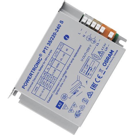 Osram 073112 Ballast Pti 35/220-240 S for MH lamps (1/2)