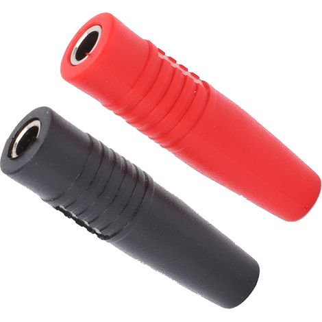 Connecteurs et adaptateurs de câbles femelles U48 (fiche banane 4 mm) pour tests électriques (DIY) (1/5)