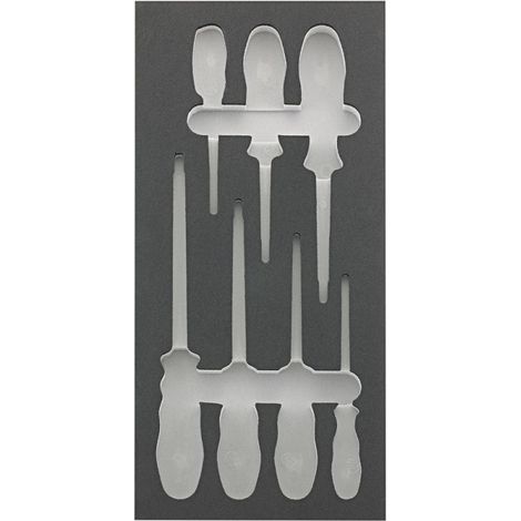 Module d'outils 1/3 vide Tournevis VDE FORTIS