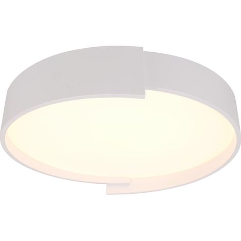 Acanto – Große, moderne Deckenleuchte 40 cm, LED 30 W, weiß (1/5)
