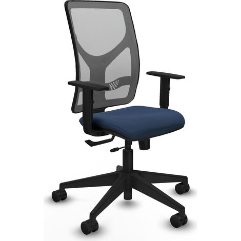 Silla de oficina piqueras y crespo Motilla negro espuma alta densidad (1/2)