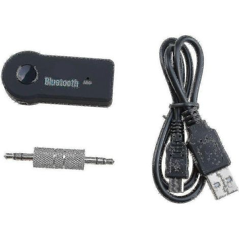 Récepteur Bluetooth sans fil pour voiture avec prise jack AUX 5 mm pour les mains libres (1/3)