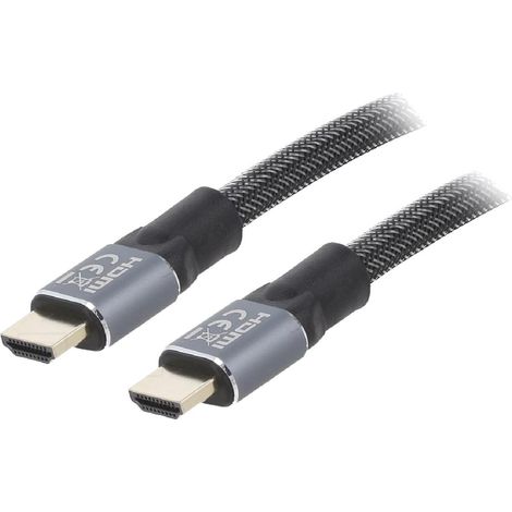 Cable HDMI 2.0 male des deux cotes 10m noir