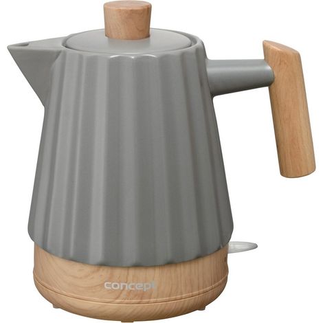 Bollitore elettrico in ceramica, grigio scuro, RK0092 CONCEPT (1/5)