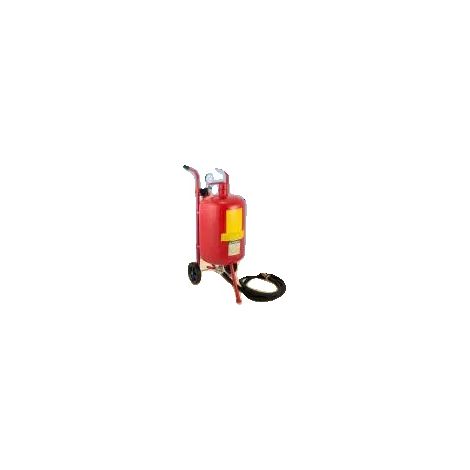 Sableuse, capacité de 10 gallons, pression de fonctionnement de 60 à 125 PSI, 40L Rouge (1/2)