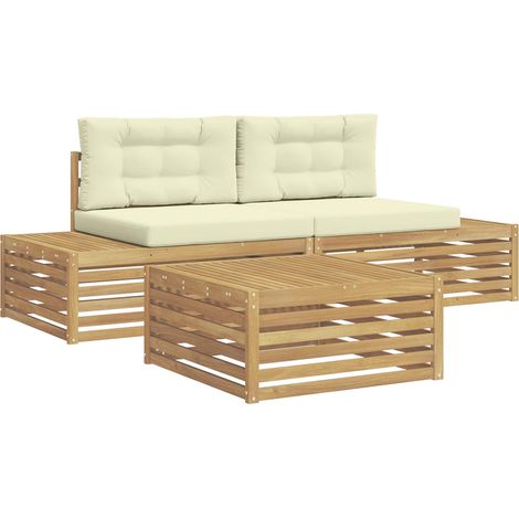 Outdoor Sofa Set 4 Piece vidaXL (1/5)