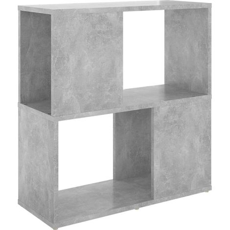 Maison Exclusive - Librería de madera contrachapada gris hormigón (1/5)