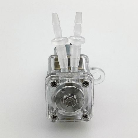 GROTHEN Pompe péristaltique doseuse mini tube de silicone d'eau auto-amorçante pour aquarium réservoir laboratoire analyse chimique 6 V 1 mm ID x 2 mm OD (1/5)