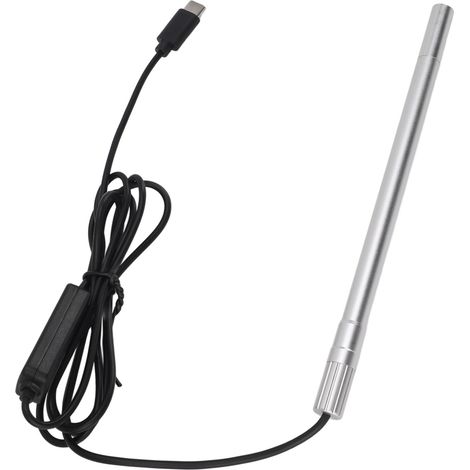 Microscope numérique USB 3 en 1 zoom 200x, caméra endoscope 8,5 mm HD avec 8 LED, vision via application (1/5)
