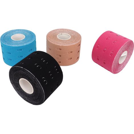 Bandelettes Kinésiologiques Imperméables pour Récupération Musculaire, Élastiques et Respirantes (1/5)