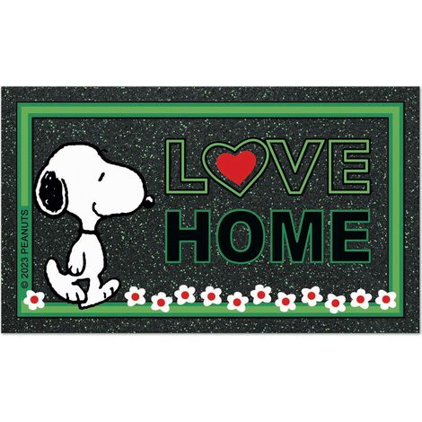 Tappeto Snoopy Love Home Daisy 40x68cm - Division Euroflock