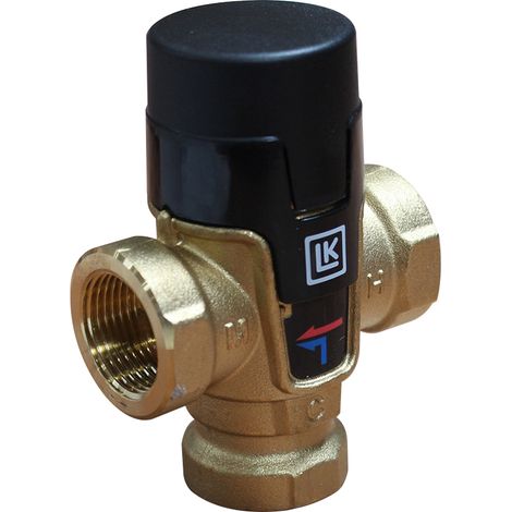 Mitigeur thermostatique domestique MTL en L - Femelle 3/4" (20/27) - température 35-65°C - Thermador (1/5)