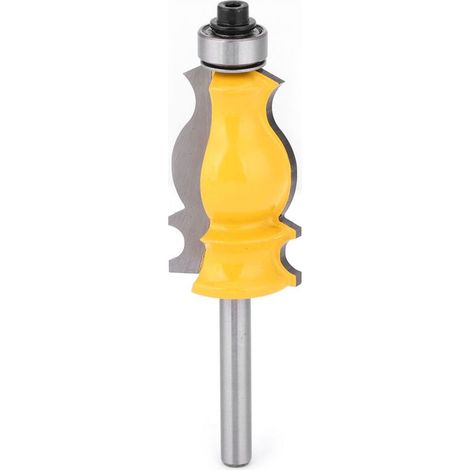 Fraise à rainurer 6mm pour moulures de rampe et sculpture sur bois (1/5)