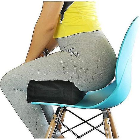 Coussin de soutien fessier, coussin en gel à mémoire de forme pour chaise de bureau, technologie de soutien fessier, rose (1/3)