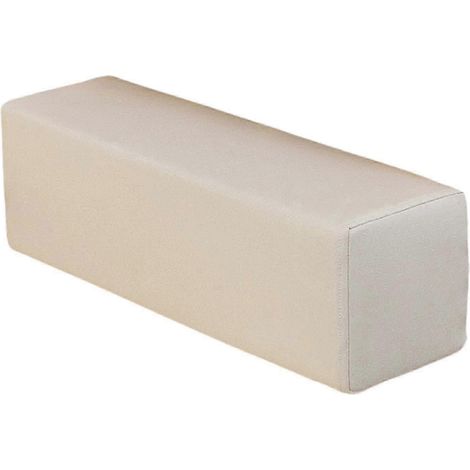 Coussin repose-coude GC2026 avec taie d'oreiller amovible et lavable - Coussin confortable pour canapés, lits et salons (Beige) (1/5)