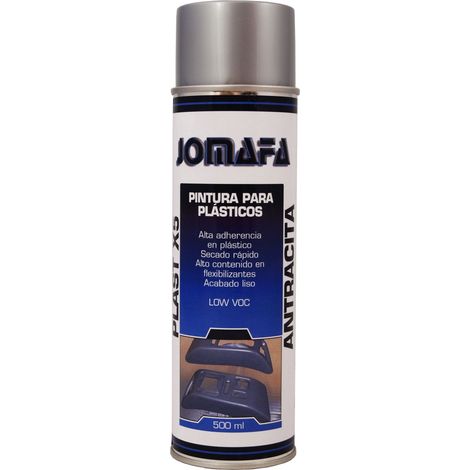 JOMAFA - PINTURA PARA PLÁSTICOS ANTRACITA 500ml