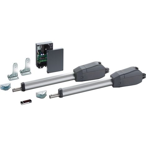 Motorisation portail battant twist 350 WingEp 2 vantaux : course totale maxi 400cm 495mm SOMMER