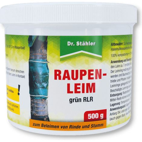 Dr. Stähler Raupenleim grün 500 g Insekten-Fangleim beleimen von Bäumen
