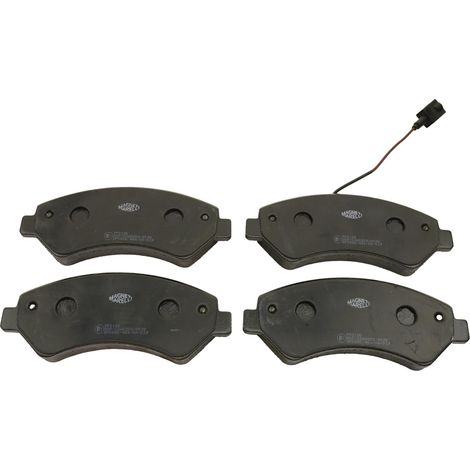 Pastillas de freno delanteras Magneti Marelli MM PF0190 con 1 sensor (1/3)