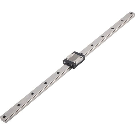 Noyau de guidage linéaire MGN15 pour équipements d'automatisation industrielle, rails de glissement à mouvement linéaire de 450 mm (1/5)