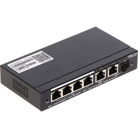 Netzwerk Switch Reyee RG-ES206GS-P 6 Gigabit Ports 4 PoE+ (1/4)