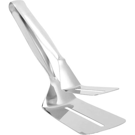 Steak Tongs, Stainless Steel Steak Tongs, Spatula Tongs, Pizza Tongs, Multifunctional Food-Grade Barbecue Tongs for Bread, Eggs, and Hamburgers