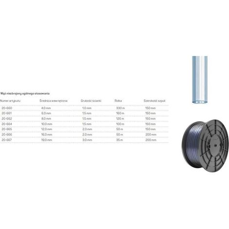 Cellfast 5901828858208 Tubo in PVC 35m standard