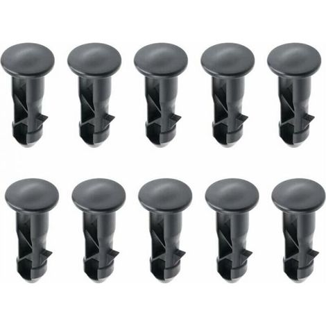 Goupille De Charnière - 65 x 18 mm - Pour Couvercle De Poubelle À Roulettes - Compatible Avec Poubelles 240 L Domestiques Et Commerciales - Lot De 10 (1/5)