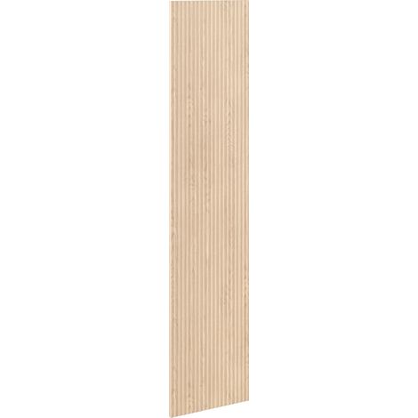 Mexen Rivel frente estriado para el cuerpo del mueble de baño 35 x 160 cm, roble - 91A21-1600-300-1-81 (1/2)
