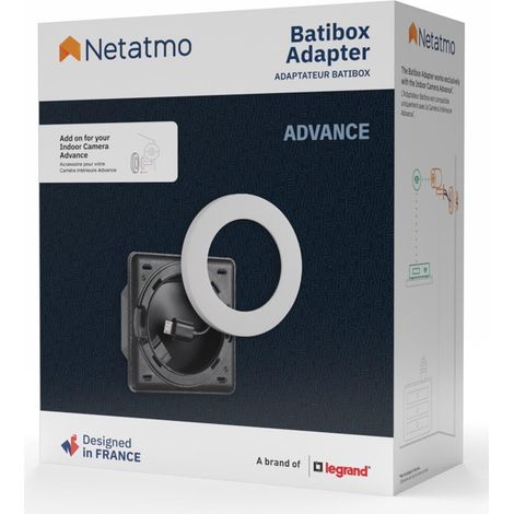 Netatmo Batibox NPC-BAT-W adattatore bianco design compatto