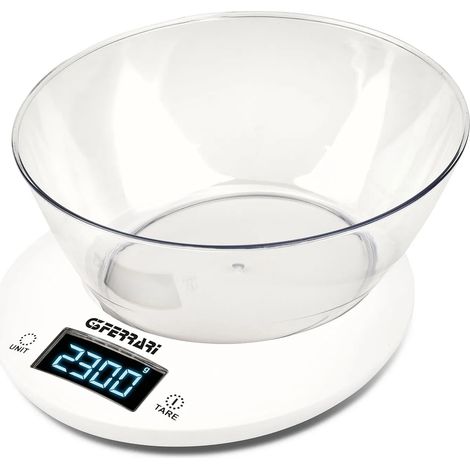Báscula de cocina g3 ferrari winny precisión 1g capacidad 5kg
