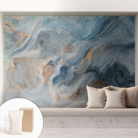 Carta Da Parati - Mural - Con Sala Da Pranzo - Camera Da Letto - Cameretta - Con Colla Gratuita Astrazioni colorate 208x146 cm (1/5)