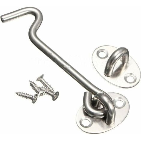 Zubehör für Gartenhäuser, zum Einstecken, 1 Stück (silber) (1/5)