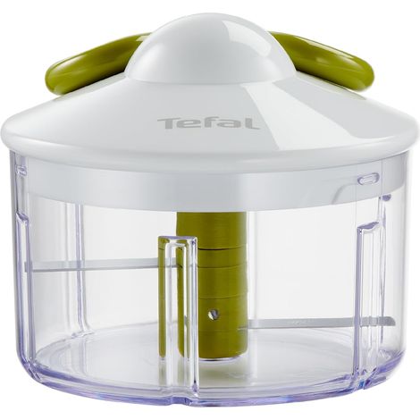 Hachoir Manuel Légumes – Lames Inox, Vert/Blanc, 10 cm (1/5)