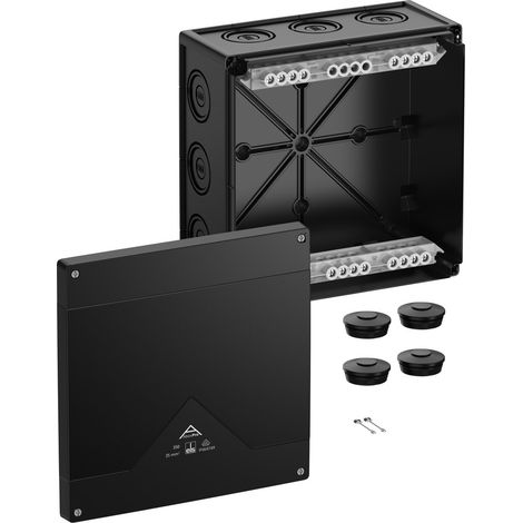 Spelsberg Cassetta di derivazione, grado di protezione IP66/IP67/IP69, max. 35², resistenza agli urti IK09, classe di protezione II, Ui 690V AC, Ui 690V DC, DLG, DNV, VDE, senza alogeni, 43502001