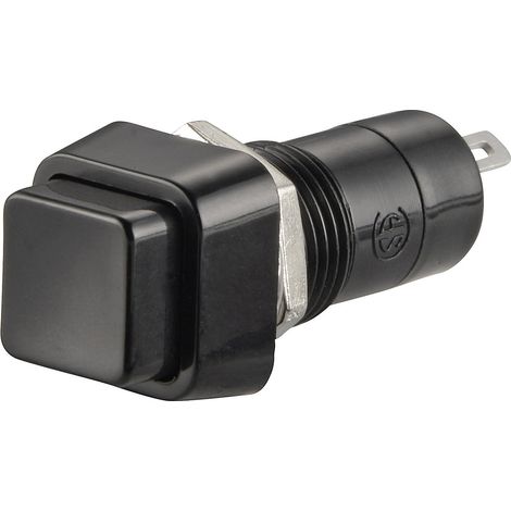 TRU COMPONENTS 1587696 TC-R13-23A-05BK Drucktaster 250 V/AC 1.5 A 1 x Aus/(Ein) tastend    1 St.