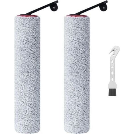 Rotolo di spazzola di ricambio per aspirapolvere cordless Dreame H12 Pro / H12 Dual per solidi e liquidi, 2 rotoli di spazzola, 1 spazzola per la pulizia (1/4)