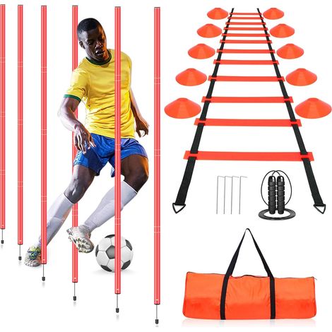 Agility Obstacle Kit for Children and Teens (Orange) (1/5)