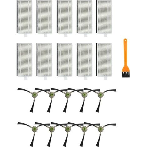 Accessoire de remplacement pour brosse latérale filtrante adapté au Lefant M201 (1/2)