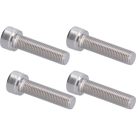 A2-Edelstahlschrauben M10x40, 4er-Packung, Innensechskantschrauben, 1,25 mm Feingewinde, korrosionsbeständige Industriebefestigungselemente (1/5)