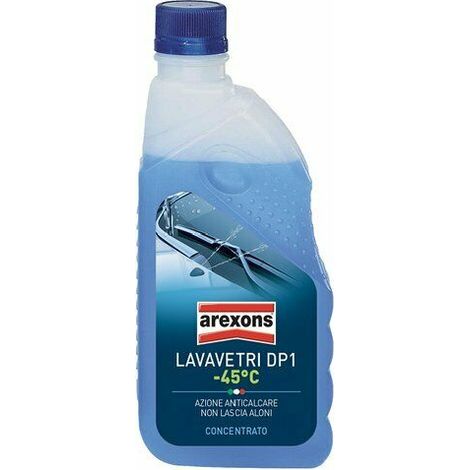Lavavetri per tergicristalli AREXONS sgrassante Concentrato DP1 -45° da 500 ml